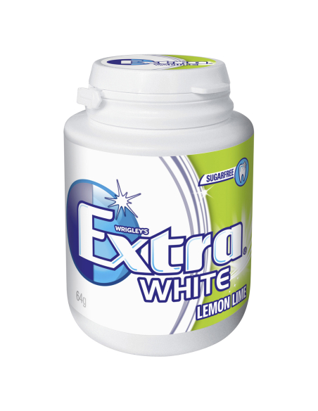 Extra Bouteille de citron vert blanc 64g x 6