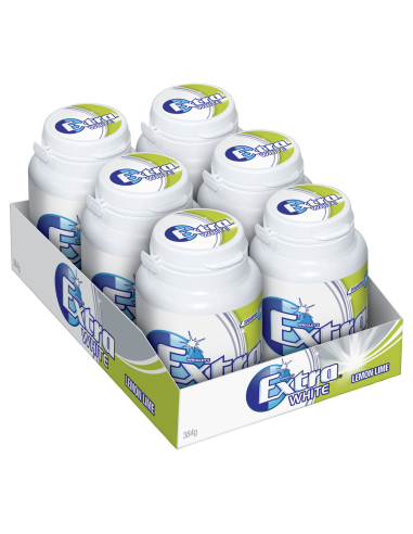 Extra Weiße Zitrone-Kalkflasche 64g x 6