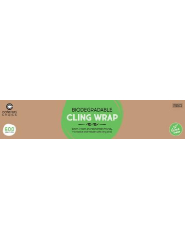 Caterers Choice Clingwrap Dispenser Biodegradable 600m by 45cm x 1