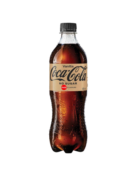 Coca Cola 香草没有糖600ml x 24