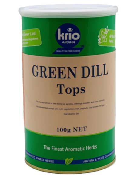 Krio Krush Dille Tops Groen 100g x 1