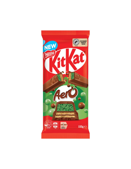 Kit Kat Aero Mint Block 155g x 13