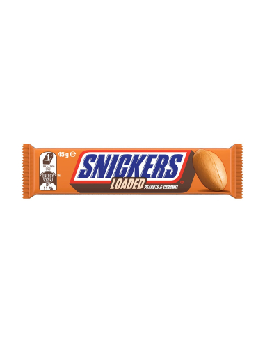 Snickers Loaded Peanuts & Caramel 45g x 25