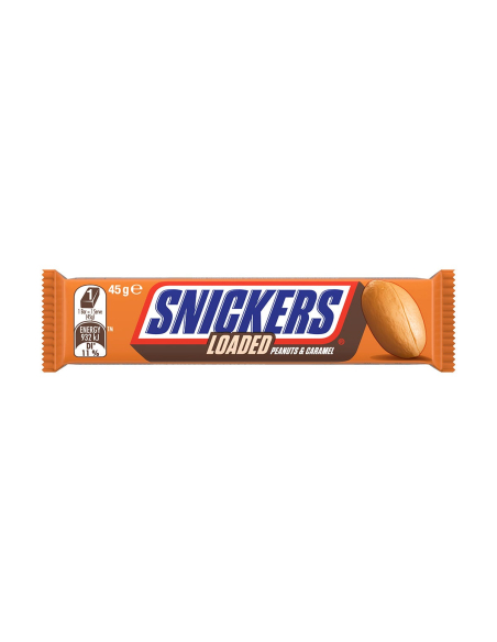 Snickers Arachidi caricate e caramello 45g x 25