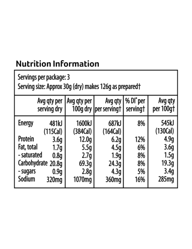 Continental Pasta Sauce Sauerrahm und Chili 85g x 1