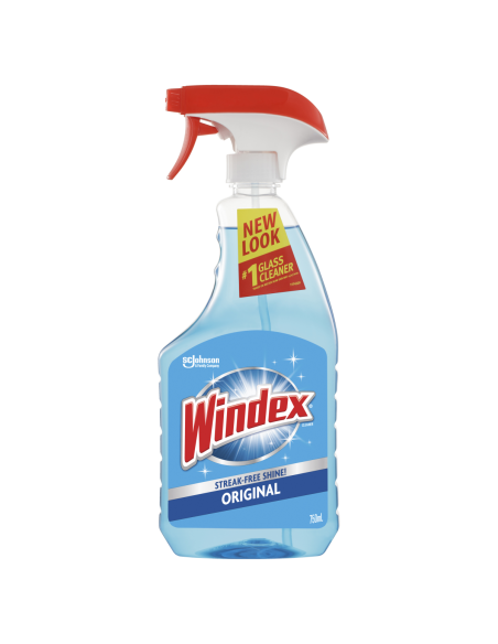 Windex Błękitny Sprzęt do czyszczenia szkła 750ml x 1