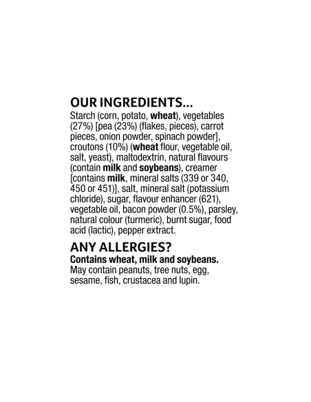 Continental Hearty Pea & Ham Cup-A-Soup 2 serve 52g x 1 Continental Hearty Pea & Ham Cup-A-Soup 2 serve 52g x 1