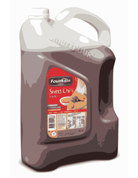 Fountain Bezglutenowy Saucy Słodki Sum Chilli 4LTR X 1