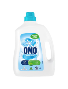 Omo Front & Top Sensitive Laundry Liquid 4ltr x 1