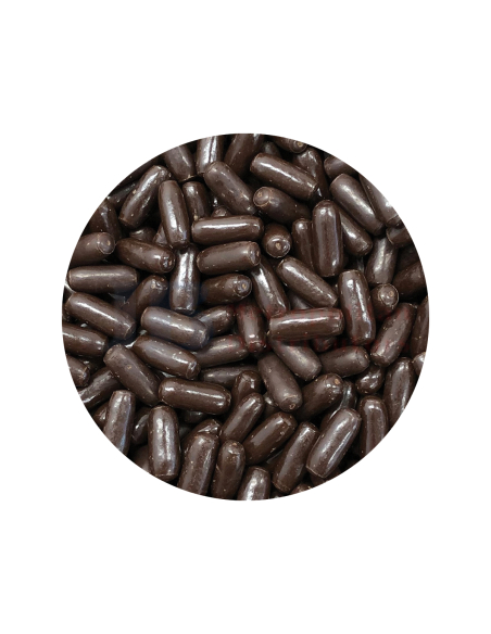 Fyna Bullets de réglisse enduits au chocolat noir 6.5kg x 1