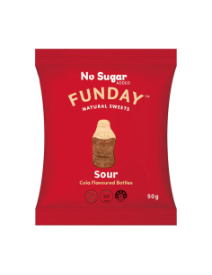 Funday Butelka Gummy Cola 50g x 12