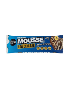 BSC Mousse Bar Galletas y Crema 55g x 12