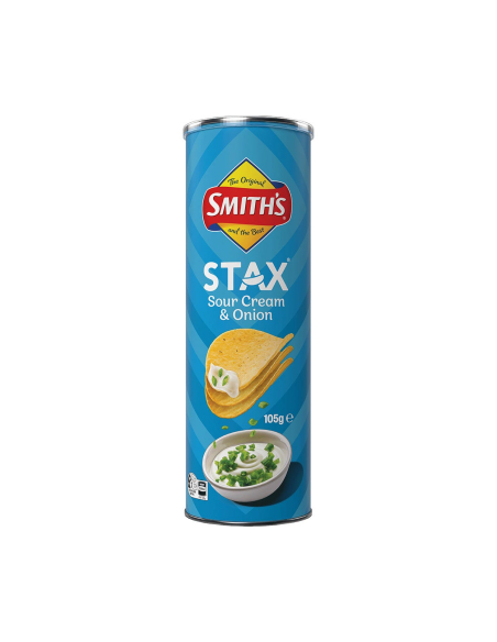 Lay's Stax Kwaśna śmietana i cebula 105g x 1