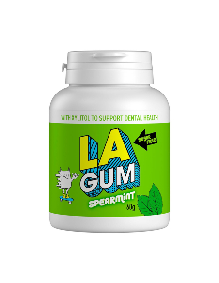 La goma de la goma de la menta 60g x 6