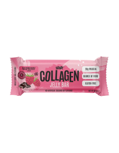 Noway Collagen Protein Jelly Bar Raspberry 60g x 12