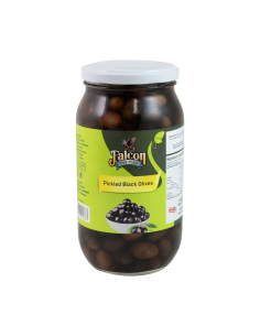 Falcon eingelegtes schwarzes Olive 1kg x 1