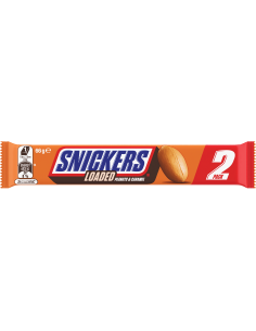 Snickers Cacahuetes cargados y caramelo 66g x 25