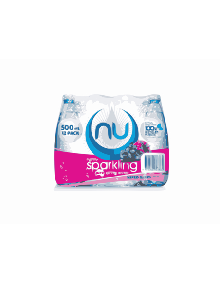 NU-puro ligeramente brillante berry mixta 500ml x 12
