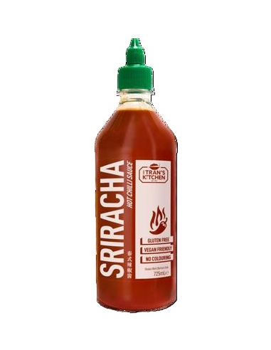 Mrs Trans Kitchen Sauce Sriracha Hot Chilli Gluten Free 725ml x 1