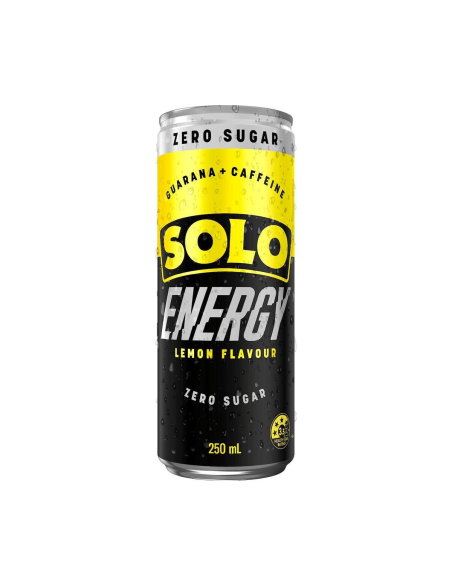 Solo Energy Trinken Sie den Nullzucker 250ml x 24