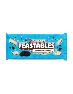 Feastables Pliki cookie i creme 60g x 10