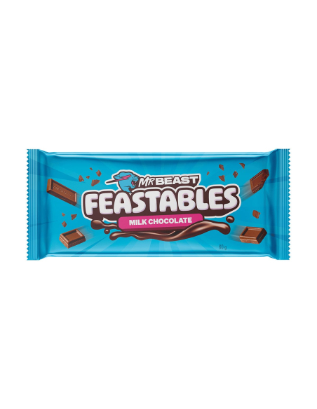 Feastables Lait au chocolat 60g x 10