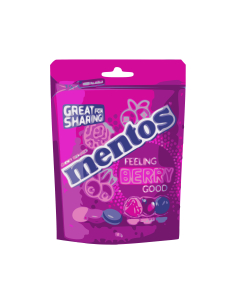 Mentos 感到浆果好袋150g x 7