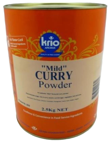 Krio Krush Curry Proszek łagodny 2,5 kg x 1
