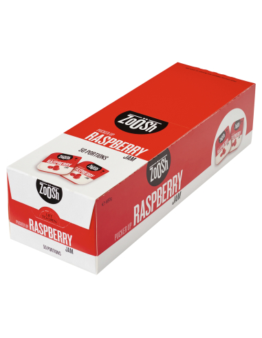 Zoosh Jam Himbeer-Portionen 13.6g 50 Pack x 1