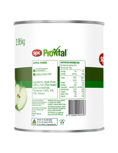 Spc Purée Provitat pomme 2.95kg x 1 2