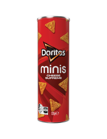 Doritos Mini Queso Supreme Puede 120g x 1