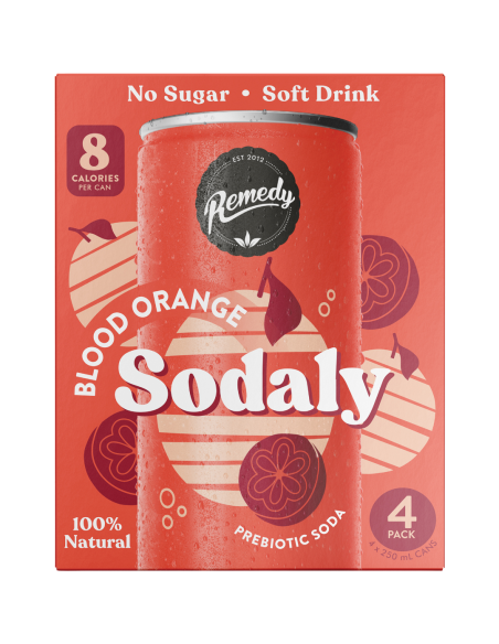 SODALY BLOOD Orange 4 Packung 250ml x 6