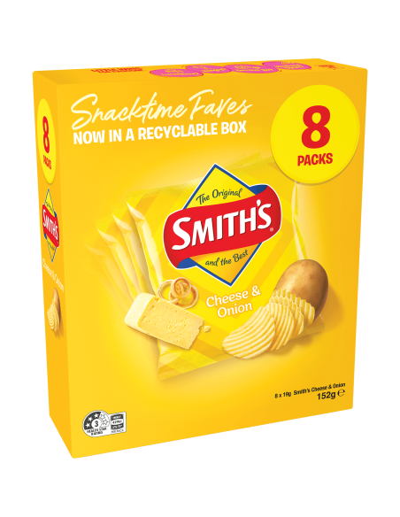 Paquete de queso y cebolla de Smith 822g x 1