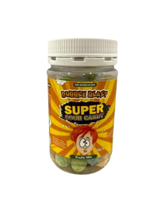 バブルブラストスーパーサワーフルーツミックス200g x 12