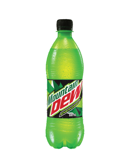 Mountain Dew Citrus Energised Soft Drink 600ml X 24
