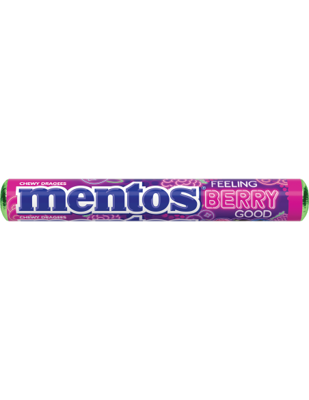Mentos 菓子の感じベリー良い37.5g x 40