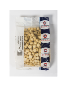 Caterers Choice Macadamia坚果整体没有2 Raw 1kg x 1