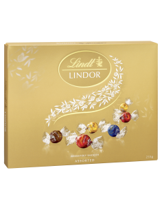 Lindt Scatola regalo di latte di palline di Lindor 150g x 1