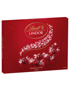 Lindt Scatola regalo di latte di palline di Lindor 235g x 1