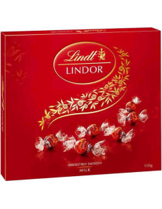 Scatola regalo di palline di latte di Lindor 150g x 1