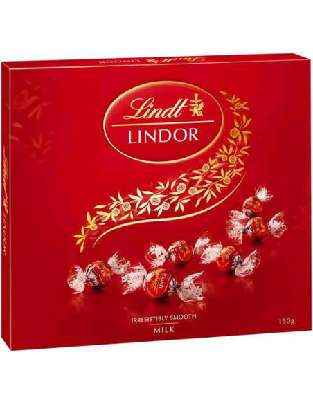 Scatola regalo di palline di latte di Lindor 150g x 1