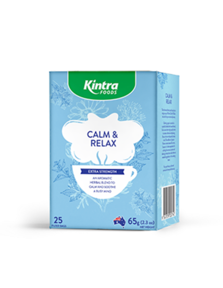 Kintra Calm & Relax Tea 65g/25 Tea Bags (36 box/pack) x 1