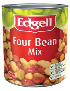 Edgell 豆混合四个3.05kg x 1