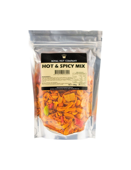 Royal Nut Company Hot & Spicy Mix 190g x 1