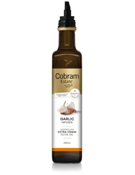 Cobram Estate Aglio infuso australiano Extra Olio d'oliva vergine 250ml x 1