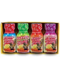 Heißes Sauce-Mini-Geschenk von Asskickin (4 x 21g) 84g x 1