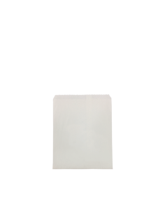 3f White Paper Bag 245 by 200 mm (outer) 230 by 200 mm (inner) Pack x 500