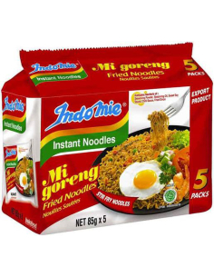 Indomie Mi Goreng Instant Noodle Fried 5 Pack 425g x 1