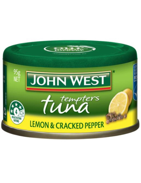 John West Tempters de thon Citron et poivre fissuré 95g x 1