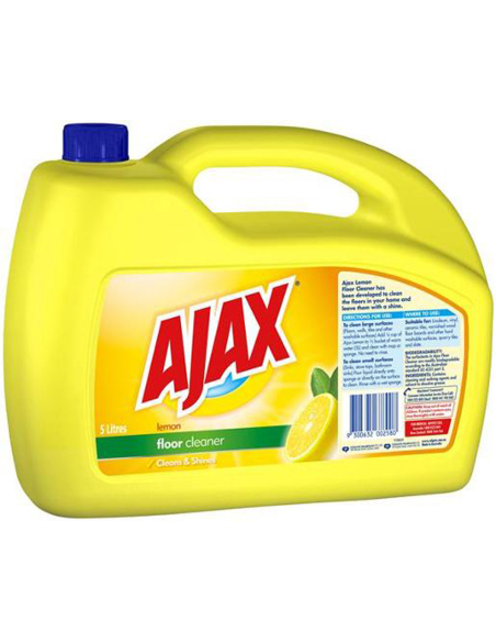 Ajax Nettoyant liquide de plancher de citron 5LTR x 1